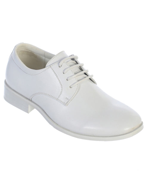 Tip Top Kids Boys Matte Patent Leather Shoes, Small Sizes, 5-8 - SophiasStyle.com